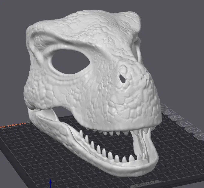 Mô hình mặt nạ Dragon Raptor Mask in 3D độc đáo cho Cosplay - Image 1