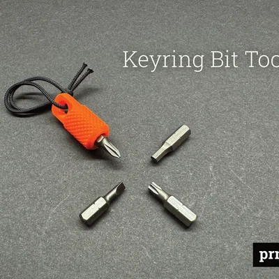 Dụng cụ vặn ốc Keyring Bit Tool - Siêu nhỏ & Siêu bám