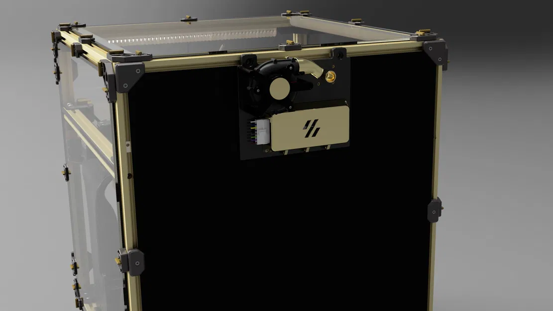 Ngàm gắn ống xả cho BigTreeTech Universal Turbo Kit (CPAP) trên máy Voron - Image 2