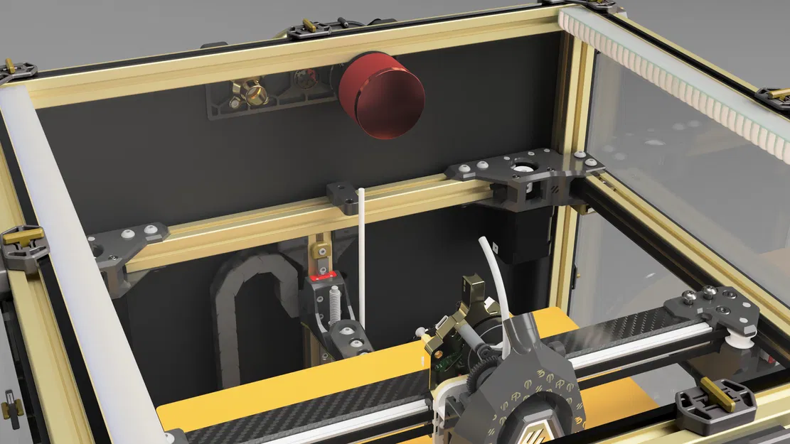 Ngàm gắn ống xả cho BigTreeTech Universal Turbo Kit (CPAP) trên máy Voron - Image 4