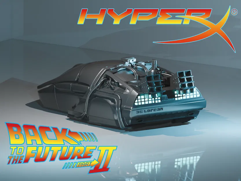 Phiên bản DeLorean - HyperX Pulsefire Saga - Image 1