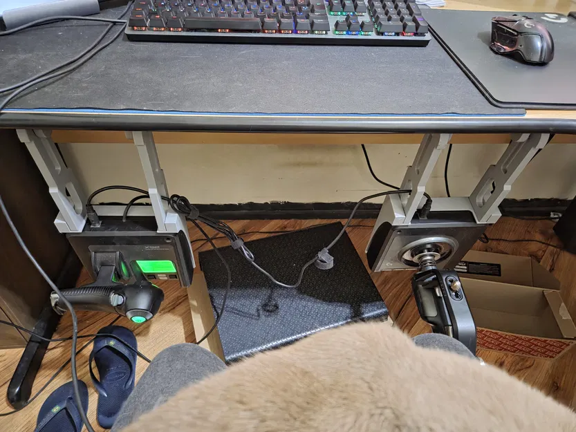 Giá đỡ Logitech X52 HOTAS gắn bàn (Lật ngược) - Image 4