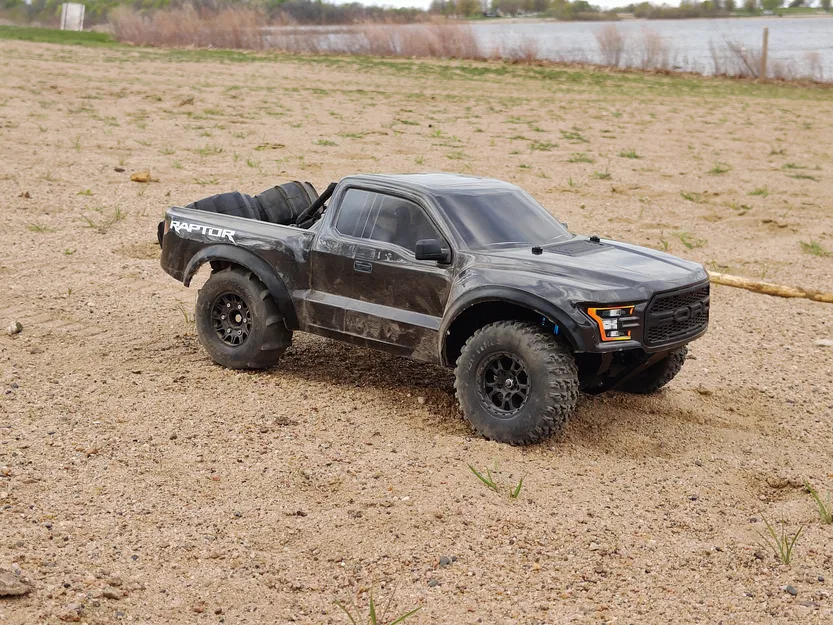 Mô hình 1/10th RC Trophy Truck tự in 3D - Image 1