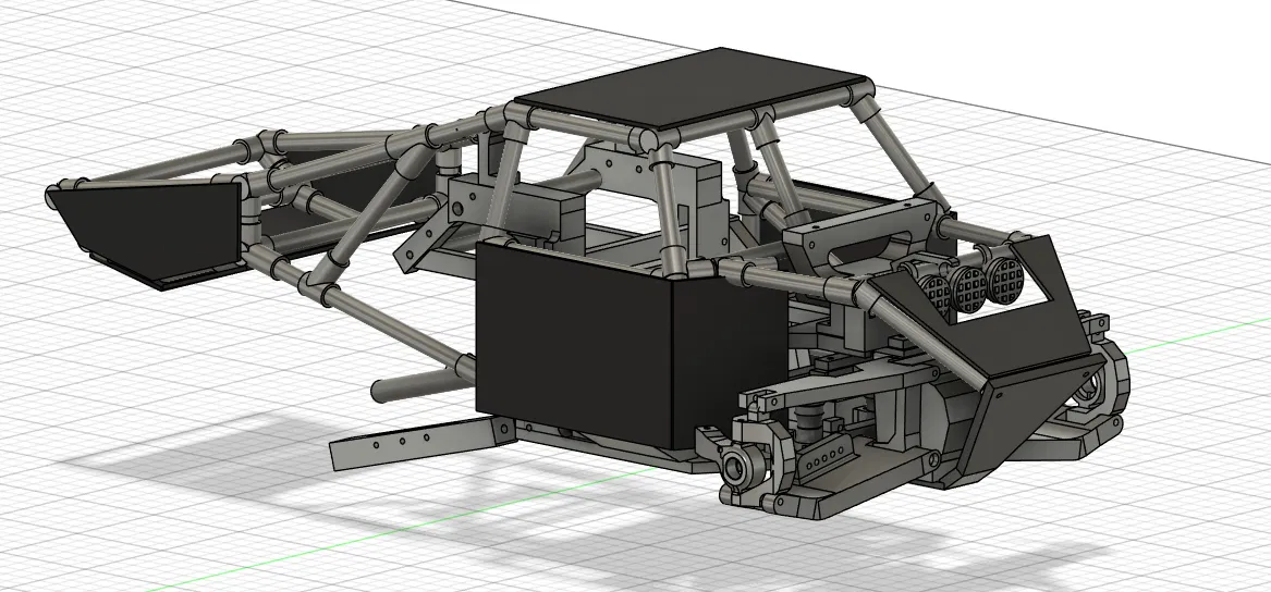 Mô hình 1/10th RC Trophy Truck tự in 3D - Image 9