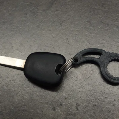 Móc khóa Fidget Spinner - In liền khối (Print in Place)