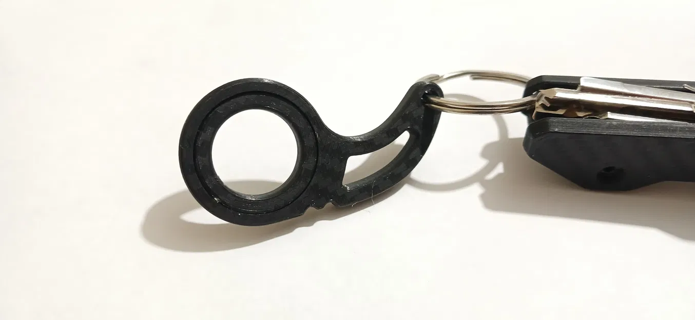 Móc khóa Fidget Spinner in 3D gọn nhẹ, xoay mượt mà - Image 4