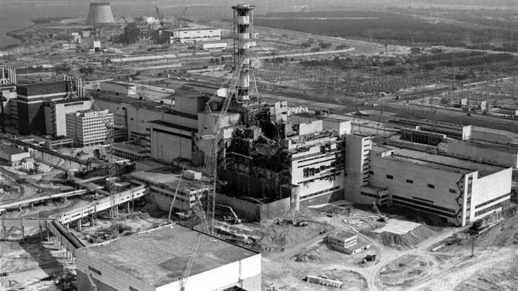 Mô hình Nhà máy điện hạt nhân Chernobyl (Chernobyl NPP) tỷ lệ 1:1000 - Image 5