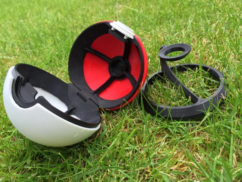 Mô hình Pokeball đóng mở 3D chất lượng cao - Image 1