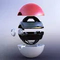 Mô hình Pokeball đóng mở 3D chất lượng cao - Thumbnail 13