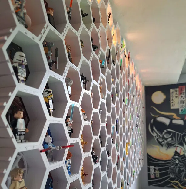 Khay lục giác trưng bày Minifigure Lego Star Wars - 55 phe phái cực chuẩn - Image 2