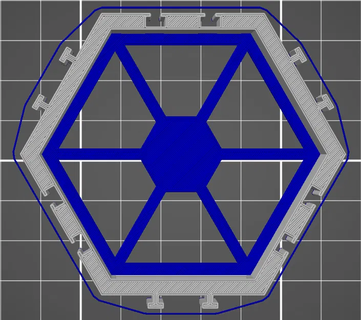 Khay lục giác trưng bày Minifigure Lego Star Wars - 55 phe phái cực chuẩn - Image 10