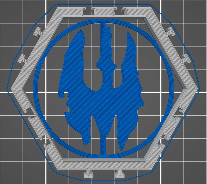 Khay lục giác trưng bày Minifigure Lego Star Wars - 55 phe phái cực chuẩn - Image 15