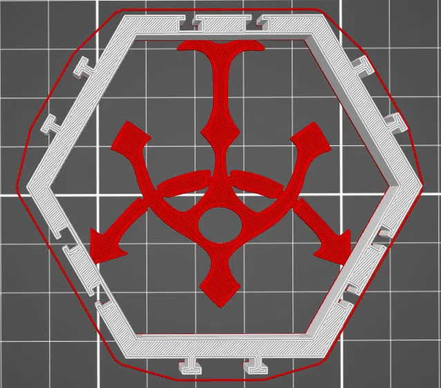 Khay lục giác trưng bày Minifigure Lego Star Wars - 55 phe phái cực chuẩn - Image 16