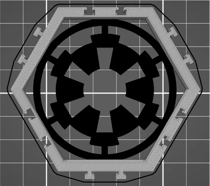 Khay lục giác trưng bày Minifigure Lego Star Wars - 55 phe phái cực chuẩn - Image 17