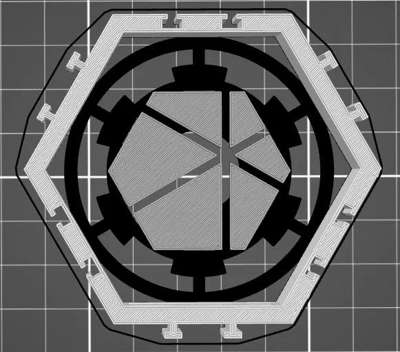 Khay lục giác trưng bày Minifigure Lego Star Wars - 55 phe phái cực chuẩn - Image 21