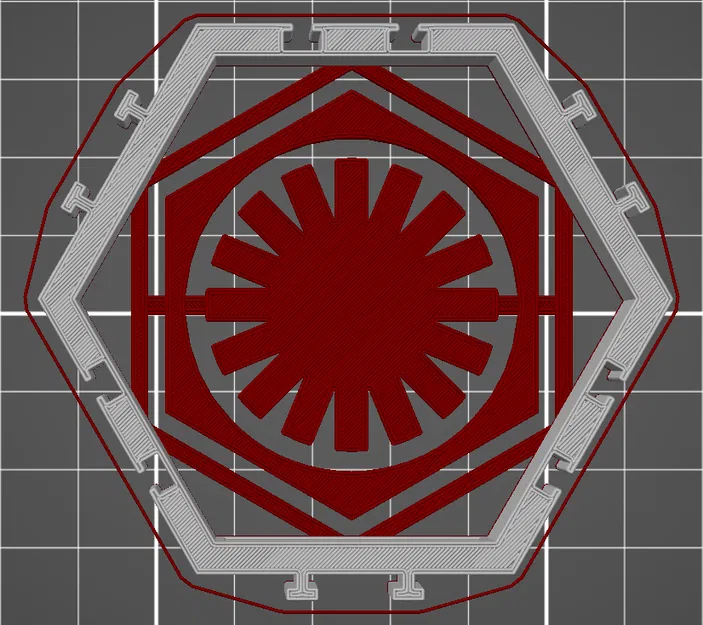 Khay lục giác trưng bày Minifigure Lego Star Wars - 55 phe phái cực chuẩn - Image 23