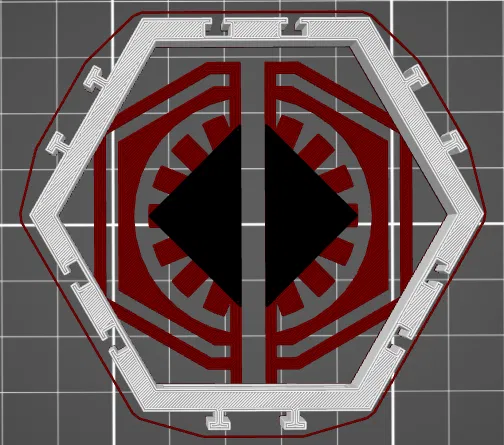 Khay lục giác trưng bày Minifigure Lego Star Wars - 55 phe phái cực chuẩn - Image 26