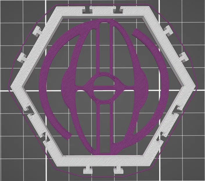 Khay lục giác trưng bày Minifigure Lego Star Wars - 55 phe phái cực chuẩn - Image 29