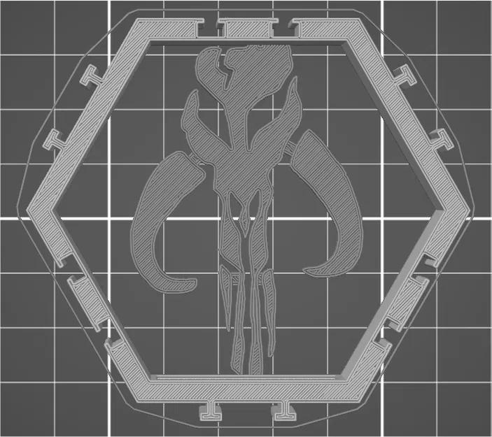 Khay lục giác trưng bày Minifigure Lego Star Wars - 55 phe phái cực chuẩn - Image 36