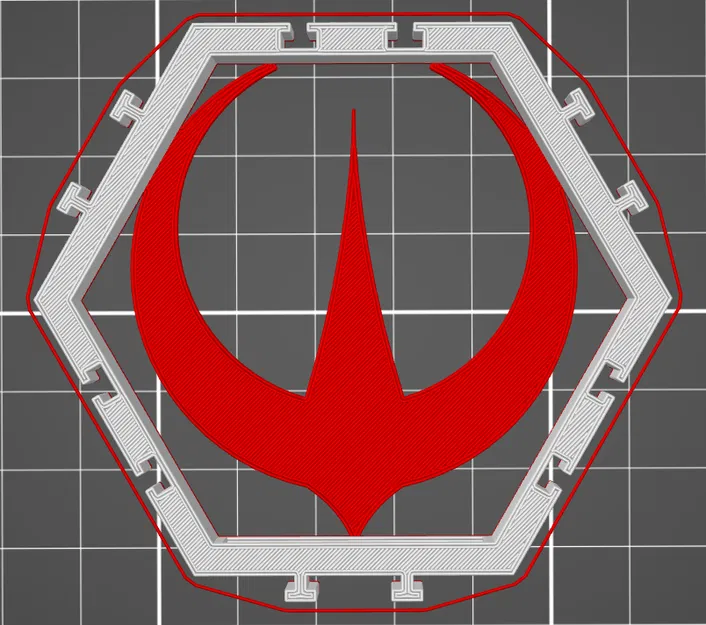 Khay lục giác trưng bày Minifigure Lego Star Wars - 55 phe phái cực chuẩn - Image 48