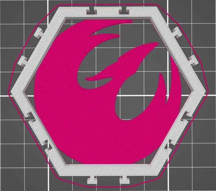 Khay lục giác trưng bày Minifigure Lego Star Wars - 55 phe phái cực chuẩn - Image 50