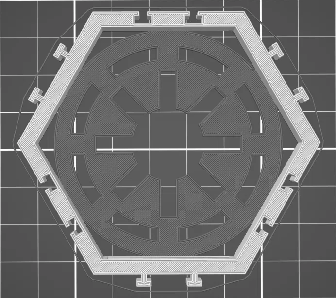 Khay lục giác trưng bày Minifigure Lego Star Wars - 55 phe phái cực chuẩn - Image 51