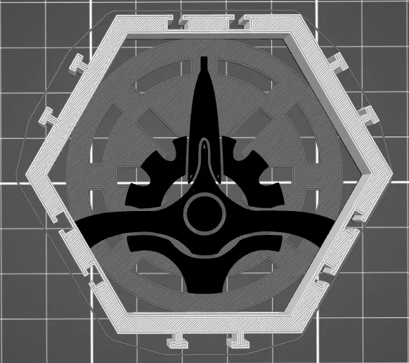 Khay lục giác trưng bày Minifigure Lego Star Wars - 55 phe phái cực chuẩn - Image 55