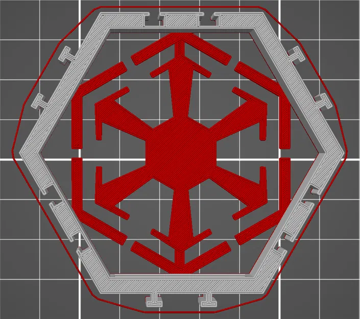 Khay lục giác trưng bày Minifigure Lego Star Wars - 55 phe phái cực chuẩn - Image 58