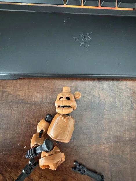 Mô hình Freddy Fazbear tùy chỉnh cho Dummy 13 cực chất - Image 1