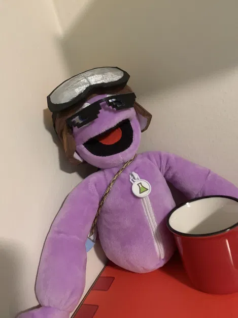 Mắt kính Pixel thời trang cho thú bông Yeeps - Image 1