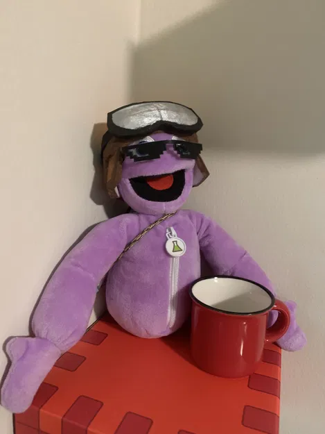 Mắt kính Pixel thời trang cho thú bông Yeeps - Image 2