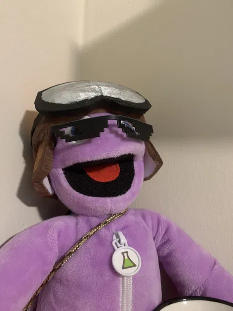 Mắt kính Pixel thời trang cho thú bông Yeeps - Image 3