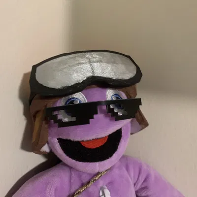 Mắt kính Pixel thời trang cho thú bông Yeeps