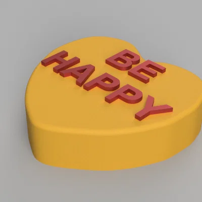 Mô hình trái tim Conversation Hearts trang trí cho vòng hoa Lego
