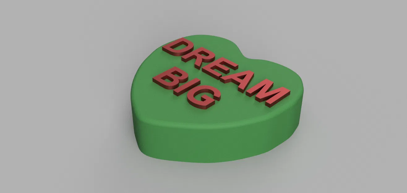 Mô hình trái tim Conversation Hearts trang trí cho vòng hoa Lego - Image 5