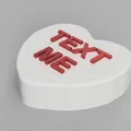 Mô hình trái tim Conversation Hearts trang trí cho vòng hoa Lego - Thumbnail 6