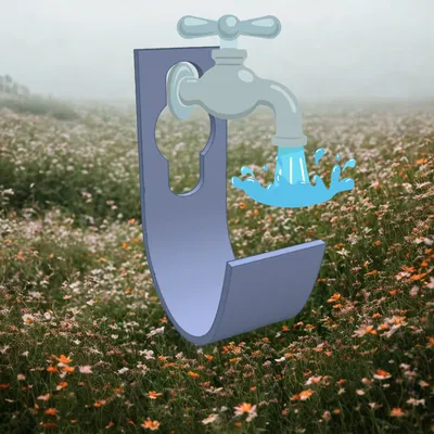 Móc Treo Ống Nước Gắn Vòi Vườn Tiện Lợi - Thiết Kế Không Cần Khoan