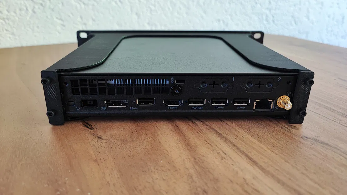 Giá treo tủ Rack 10 inch cho Lenovo ThinkCentre M70q / M80q / M90q - Image 4