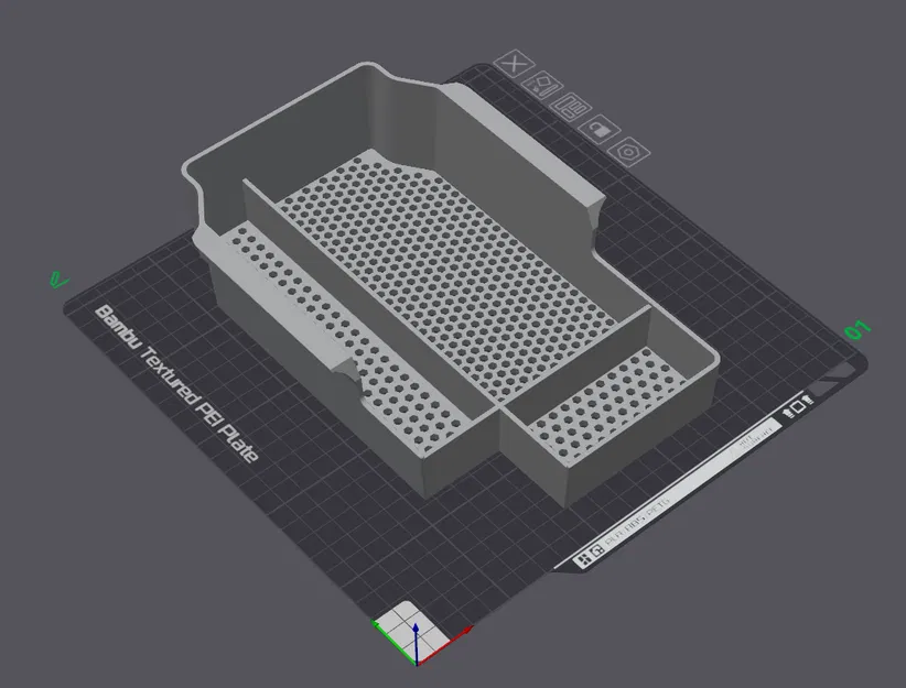 Khay 3D cho bệ tì tay xe Chevy Colorado/GMC Canyon tích hợp cổng USB - Image 1