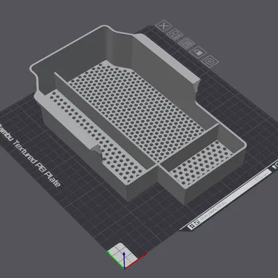 Khay 3D cho bệ tì tay xe Chevy Colorado/GMC Canyon tích hợp cổng USB