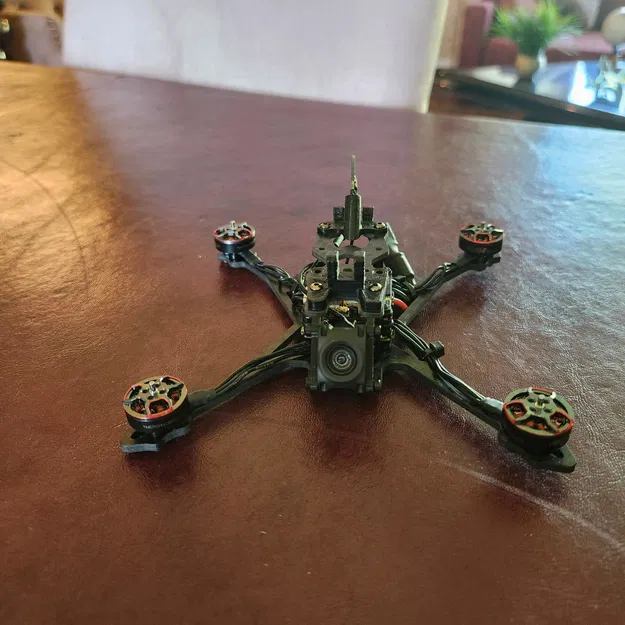 Ngàm gắn DJI O4 Air Unit cho FPV Drone Crux35 (Tùy chỉnh góc) - Image 3