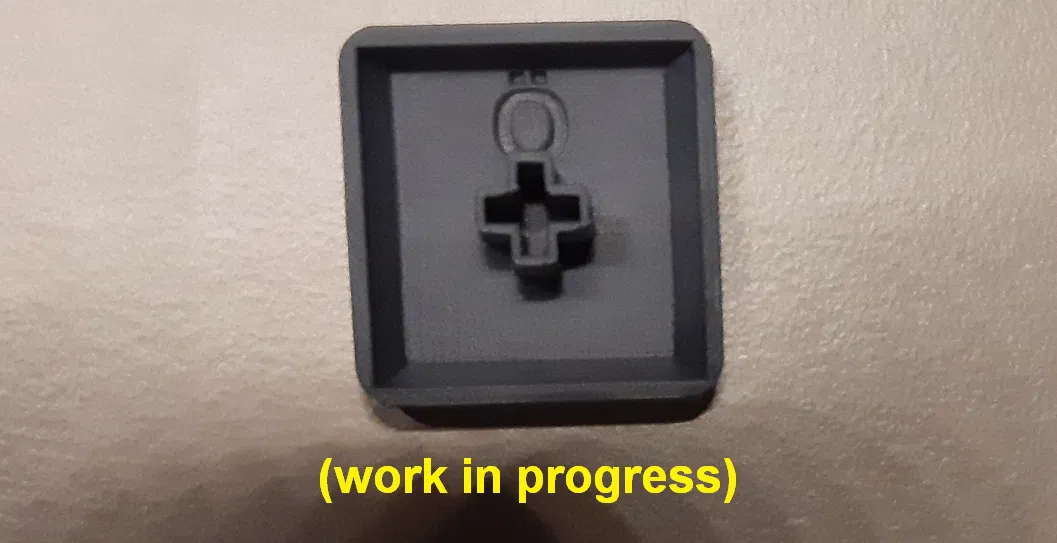 Keycap (blank) dành cho bàn phím cơ Logitech MX Mechanical - Image 4