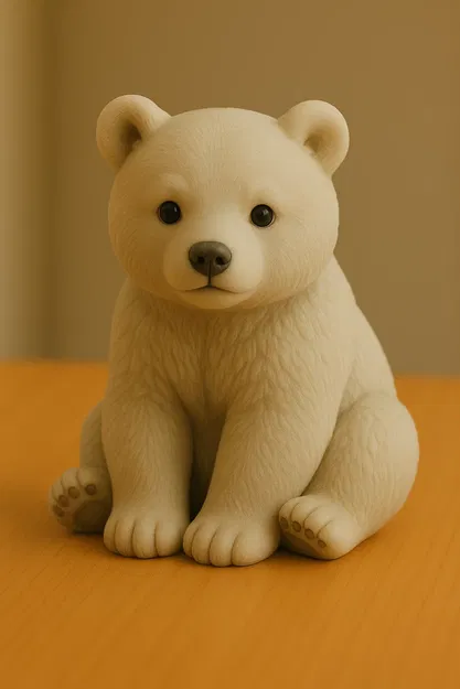Mô hình chú gấu nhỏ (Cute Bear) đáng yêu để trang trí bàn làm việc - Image 1
