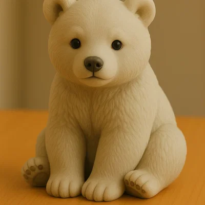 Mô hình chú gấu nhỏ (Cute Bear) đáng yêu để trang trí bàn làm việc