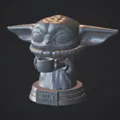 Mô hình Baby Yoda (Grogu) phong cách Funko - Thumbnail 3