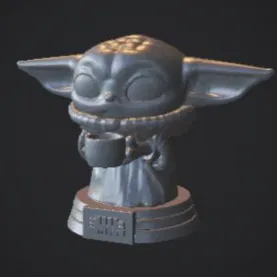 Mô hình Baby Yoda (Grogu) phong cách Funko