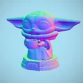 Mô hình Baby Yoda (Grogu) phong cách Funko - Thumbnail 4