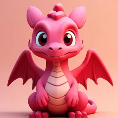 Mô hình Rồng Nhỏ Dễ Thương