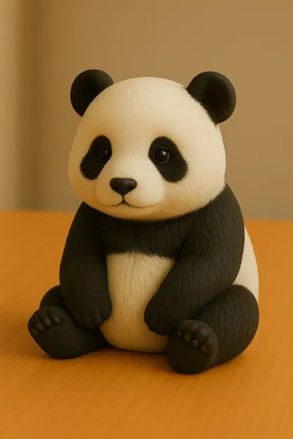 Mô hình gấu trúc Panda siêu dễ thương trang trí bàn làm việc - Image 1