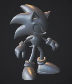 Mô hình 3D Sonic The Hedgehog - Image 1